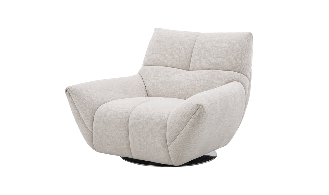 Jennifer Italia Atlas Upholstered Swivel Chair