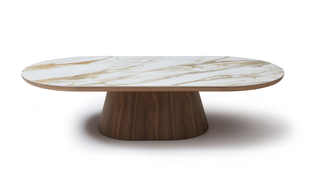 Jennifer Italia Atrio Marble Inspired Wooden Coffee Table