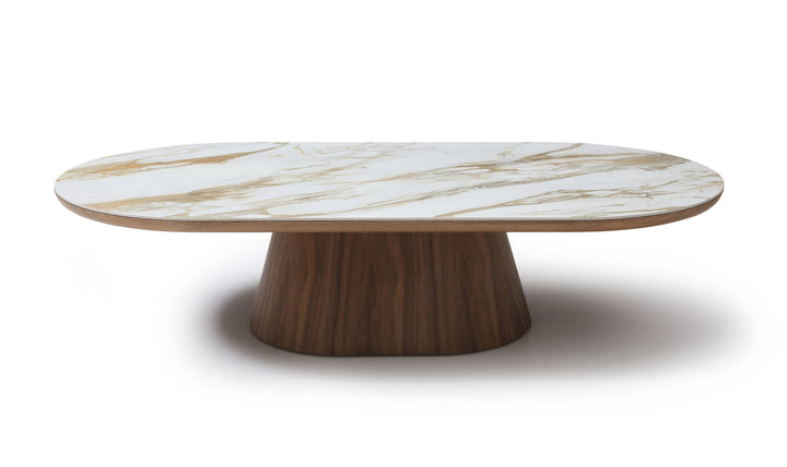 Jennifer Italia Atrio Marble Inspired Wooden Coffee Table