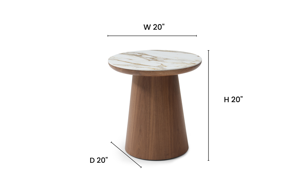 Jennifer Italia Atrio Wooden End Table
