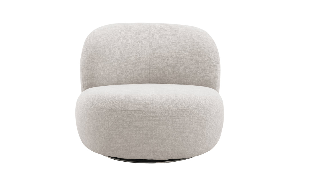 Jennifer Italia Cove Fabric Swivel Chair