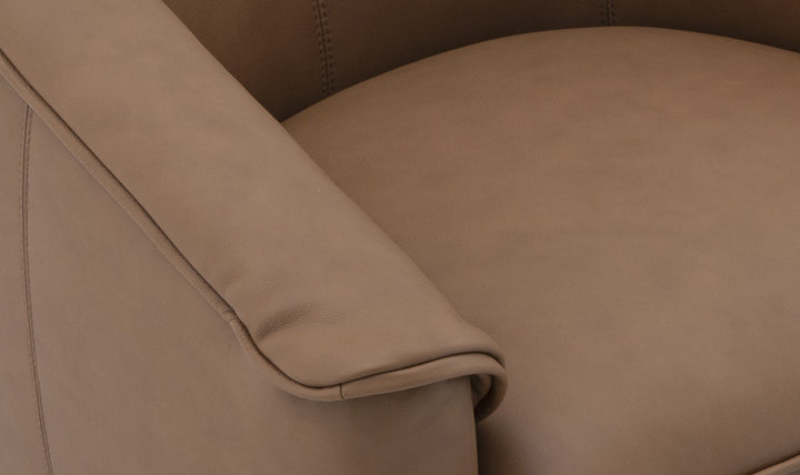 Jennifer Italia Sloan Swivel Chair With 360° Rotation