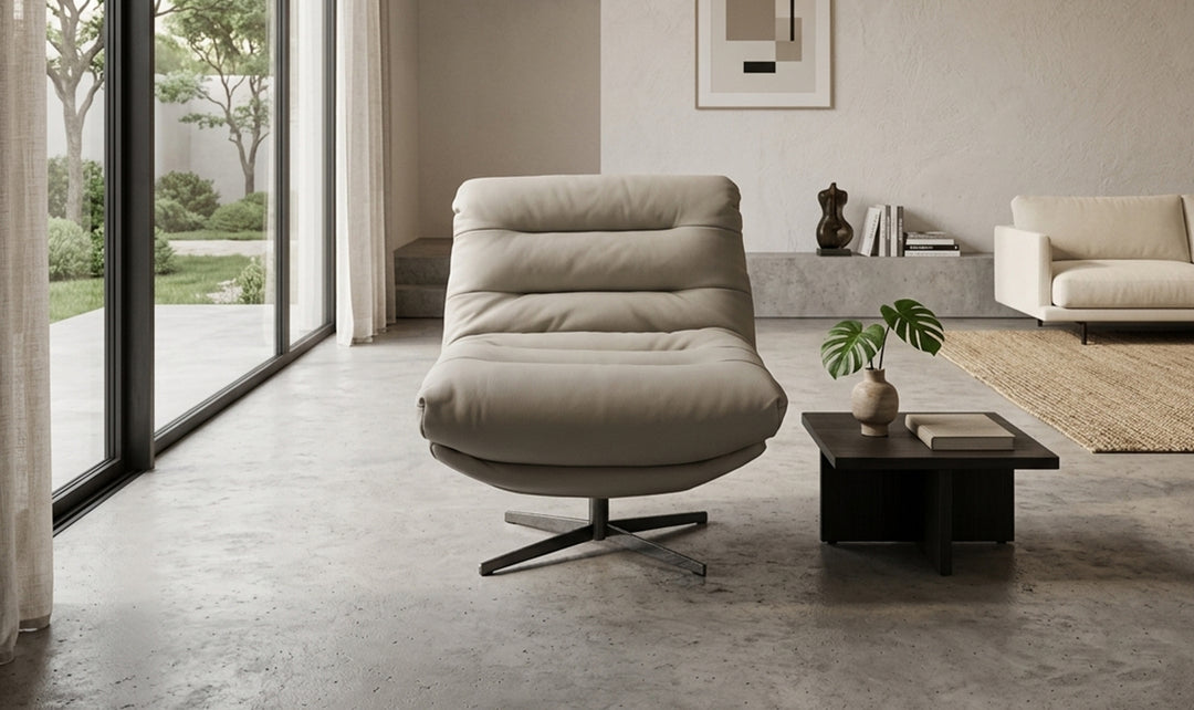 Jennifer Italia Nest Upholstery Modern Swivel Chair