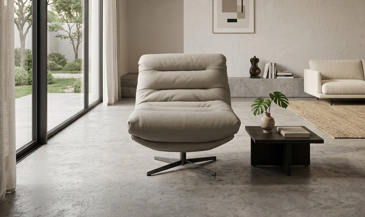 Jennifer Italia Nest Upholstery Modern Swivel Chair