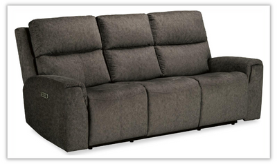 Jarvis 3-Seater Power Reclining Sofa With Power Headrest