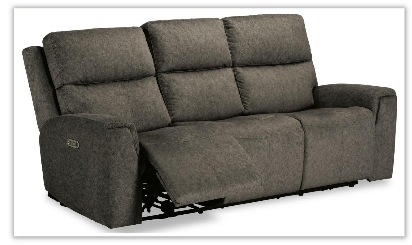 Jarvis 3 Seater Power Reclining Sofa With Power Headrest