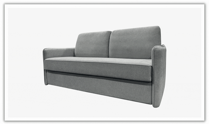 Jennifer Smart Gray Queen Sleeper Sofa With Memory Foam Mattress