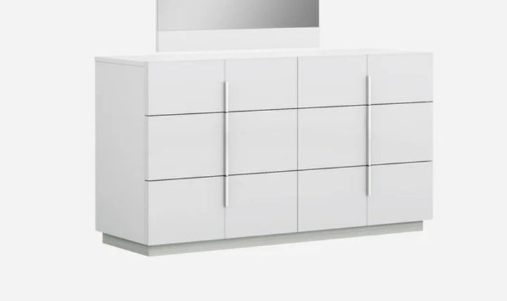 Jennifer Italia Ellica 6 Drawers Wooden Dresser In White