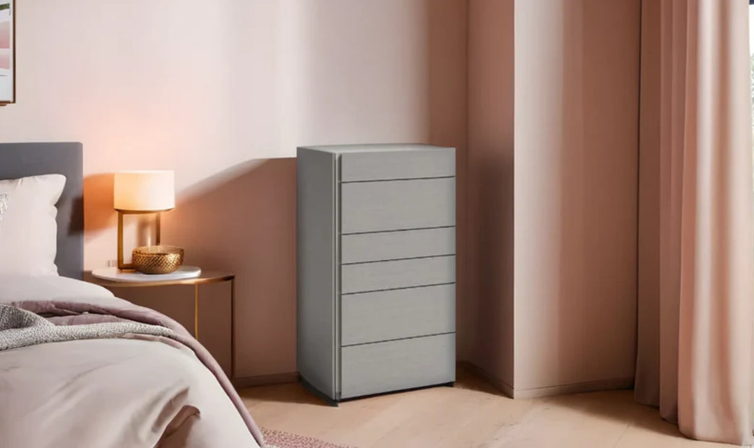Jennifer Italia Ellica 6 Drawers Wooden Dresser In White