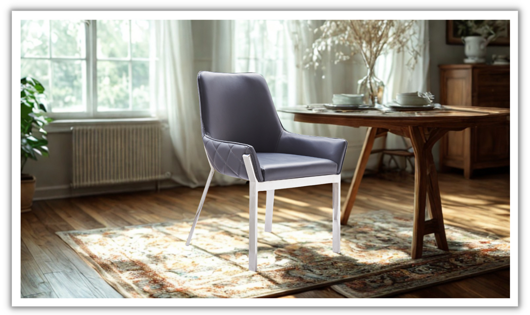 Jennifer Italia Miami Dining Chair in Leather With CNC Stiched Seats
-jennifer furniture