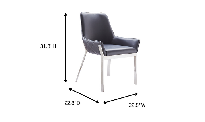 Jennifer Italia Miami Dining Chair in Leather With CNC Stiched Seats
-jennifer furniture