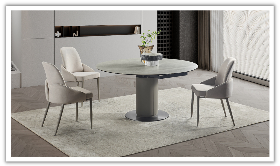Jennifer Italia Togo Dining Set with 2 Extendable Leaf Table-jennifer furniture