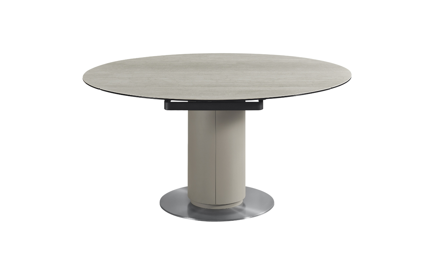 Jennifer Italia Togo Dining Set with 2 Extendable Leaf Table