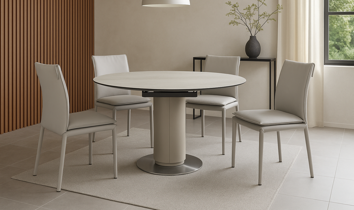 Jennifer Italia Togo Dining Set with 2 Extendable Leaf Table-jennifer furniture