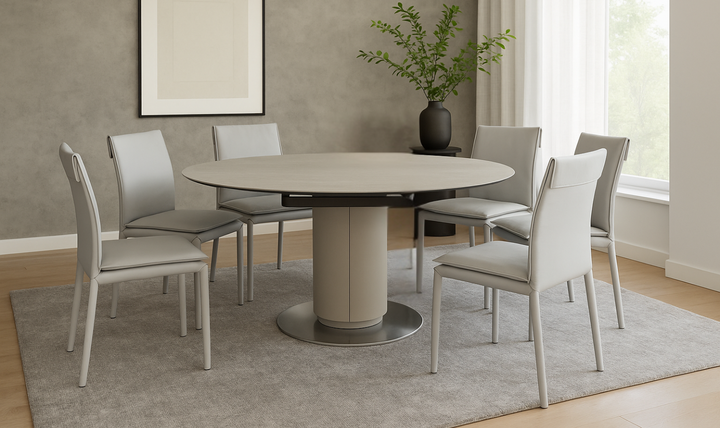 Jennifer Italia Togo Dining Set with 2 Extendable Leaf Table-jennifer furniture