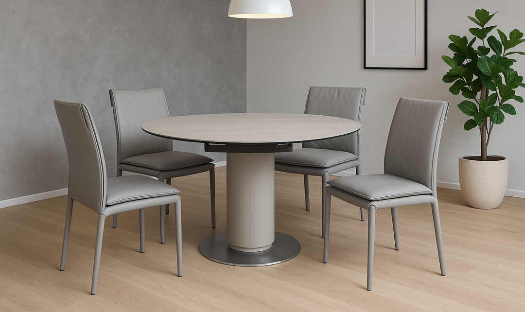 Jennifer Italia Togo Dining Set with 2 Extendable Leaf Table-jennifer furniture