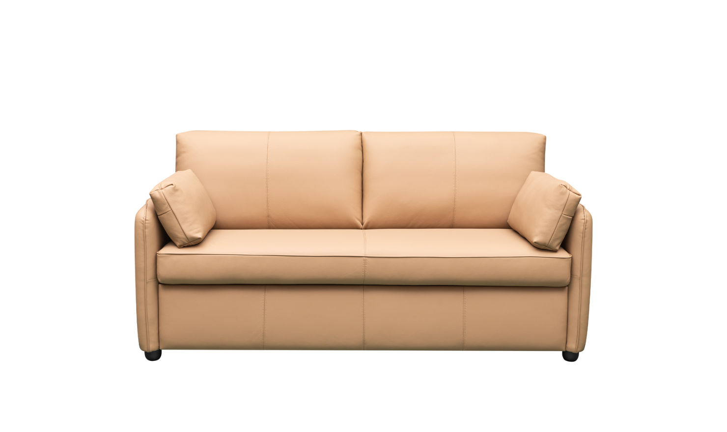 Jennifer Smart Full Leather Sleeper Sofa With Memory Foam Mattress-jennifer furniture