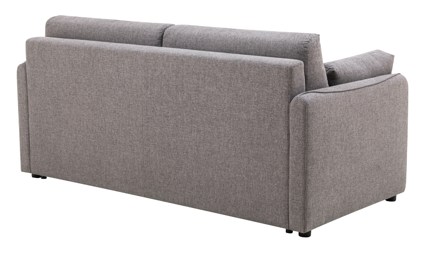Jennifer Smart Gray Queen Sleeper Sofa With Memory Foam Mattress
