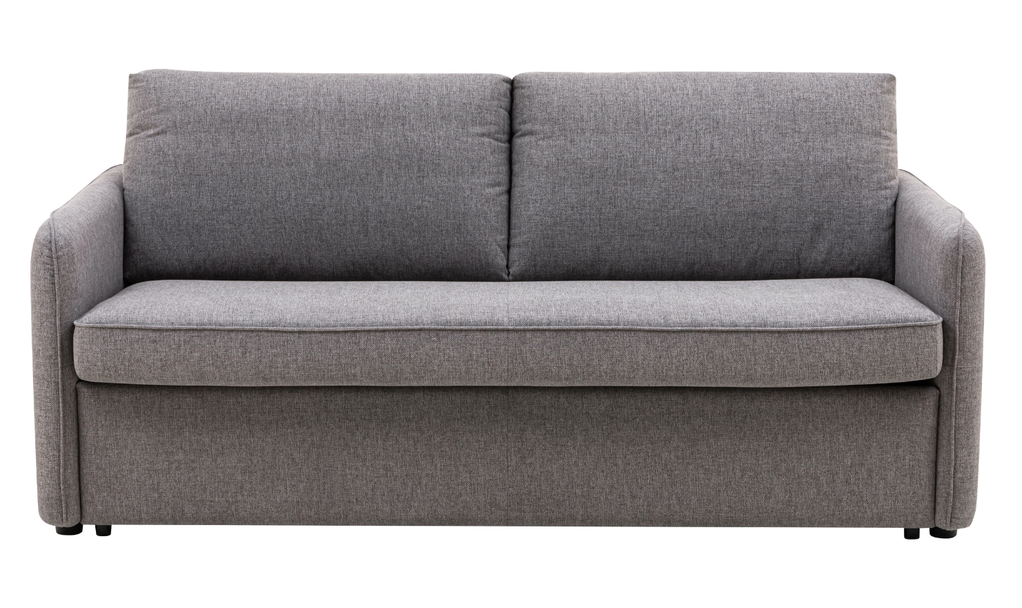Jennifer Smart Gray Queen Sleeper Sofa With Memory Foam Mattress