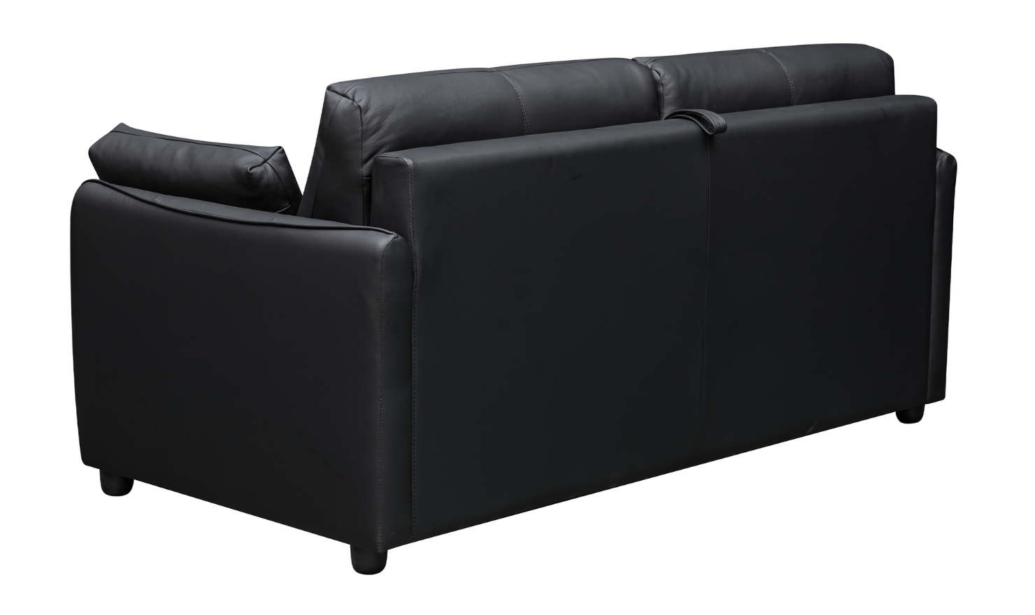 Jennifer Smart 2-Seater Leather Queen Sleeper Sofa