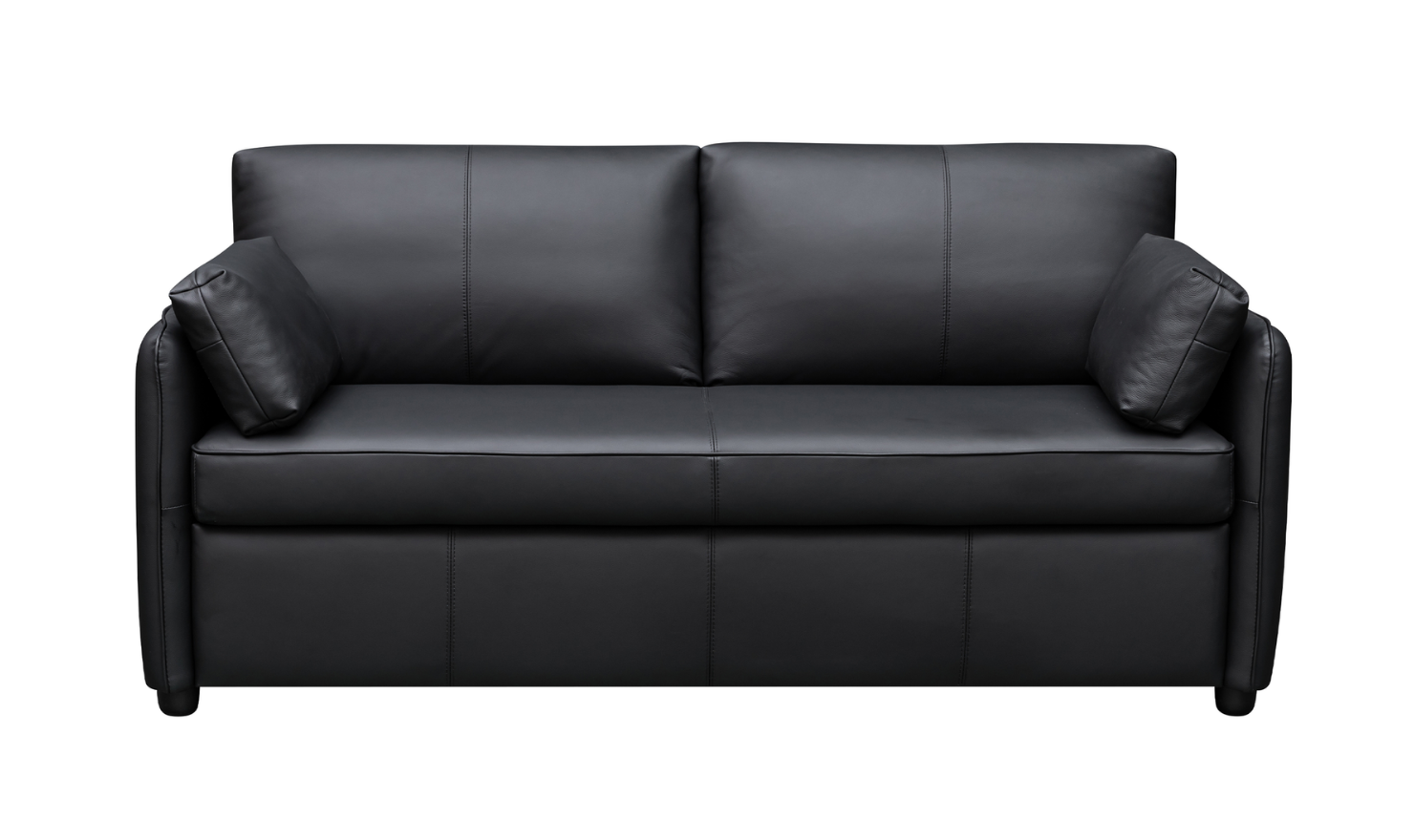 Klaussner Jennifer Smart 2-Seater Leather Queen Sleeper Sofa