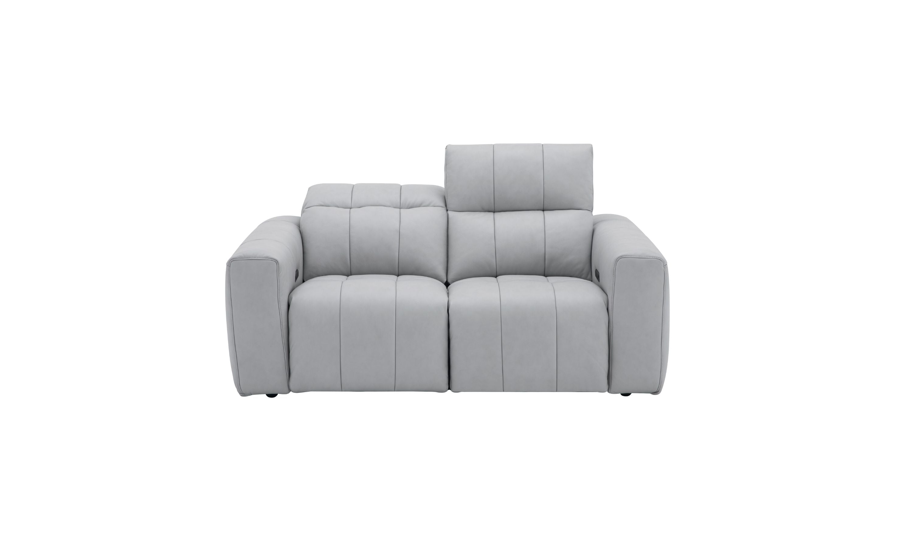 Jennifer Italia Prescott Leather Power Reclining Sofa Set with USB Ports