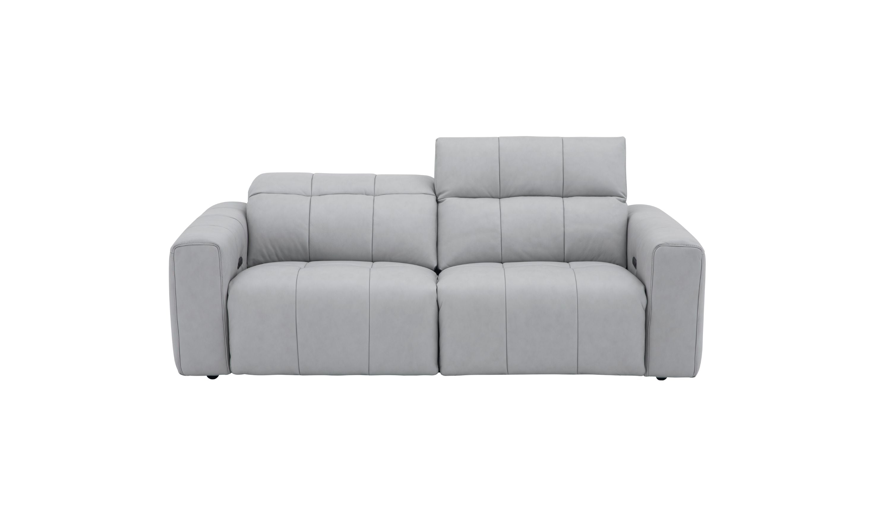 Jennifer Italia Prescott Leather Power Reclining Sofa Set with USB Ports