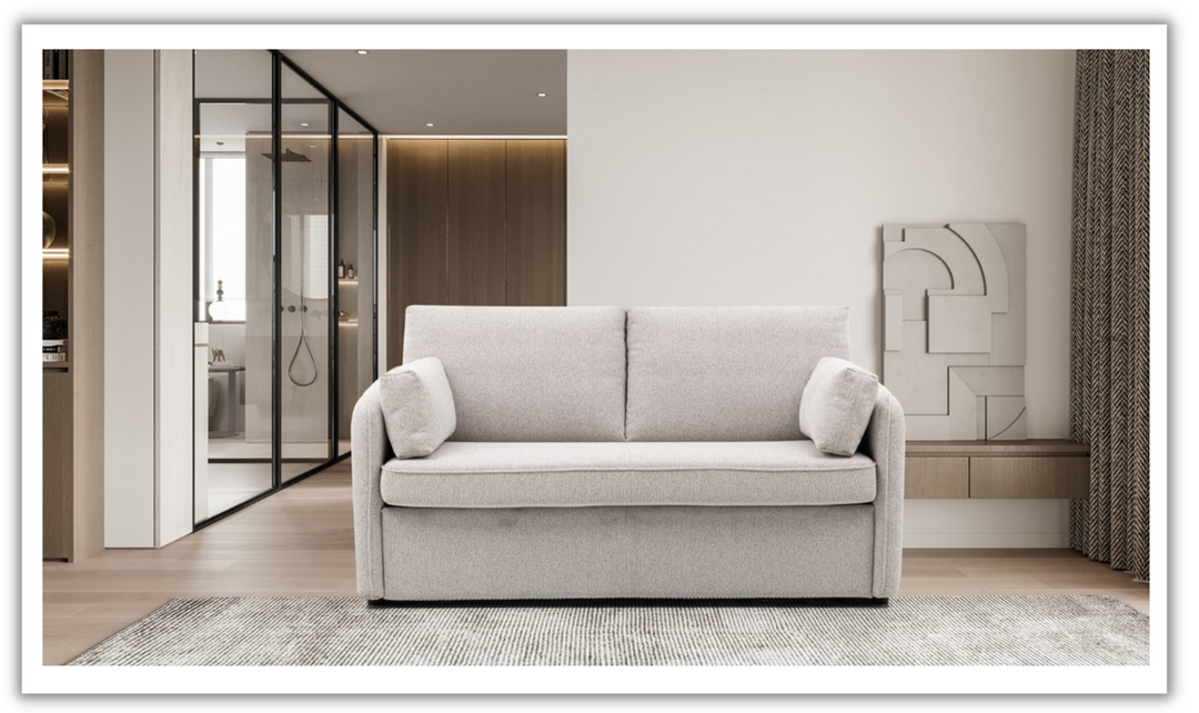 Jennifer Smart Full Sleeper Sofa With Memory Foam Mattress Jennifer Furniture