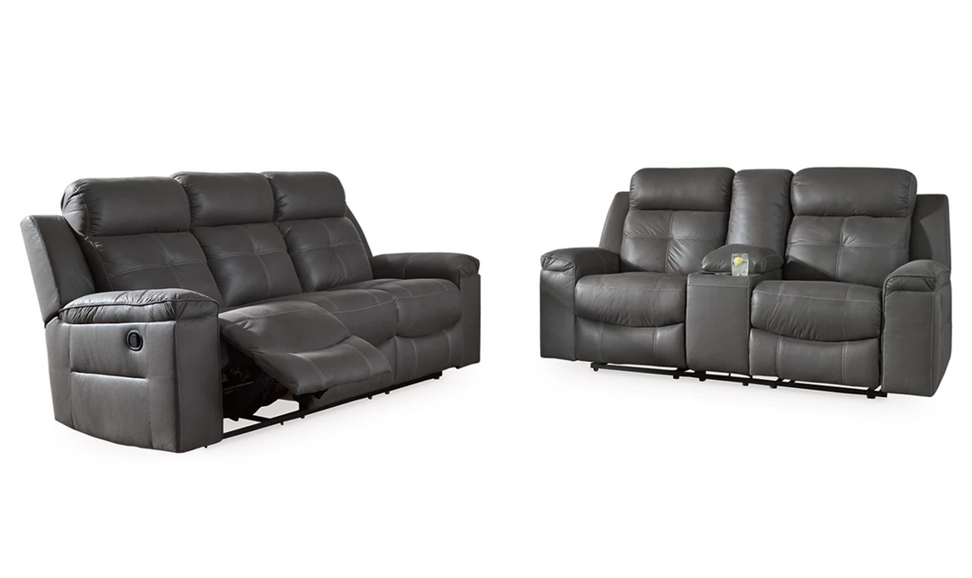 Jesolo Leather Recliner Living Room Set