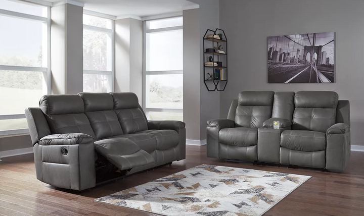 Jesolo Leather Recliner Living Room Set