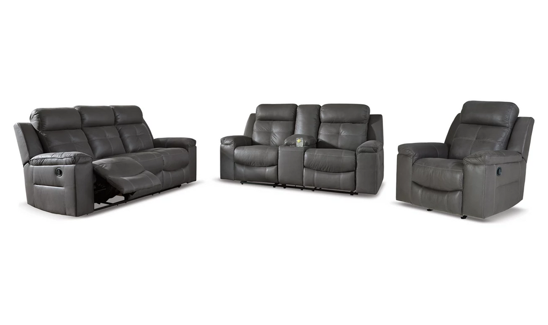 Jesolo Leather Recliner Living Room Set