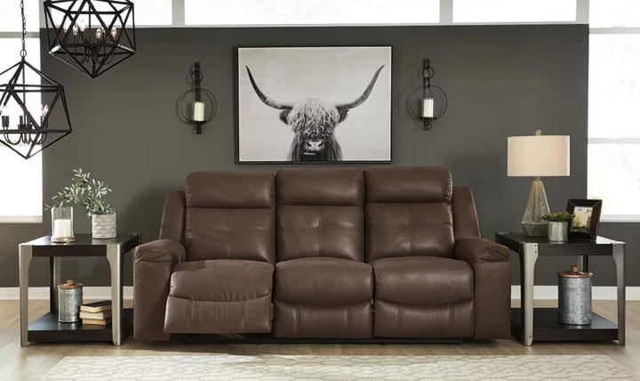 Modern Heritage Jesolo Leather Recliner Living Room Set