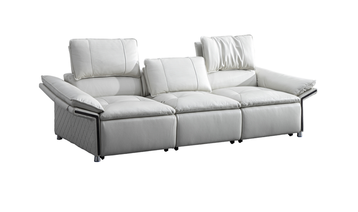 Klaussner Pagani 3 Piece Power Slider Sofa