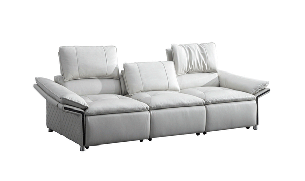 極美品　NARUSA SOFA グレー W1800 D850 H700 Klaussner Pagani 3 Piece Power Slider Sofa – Jennifer Furniture