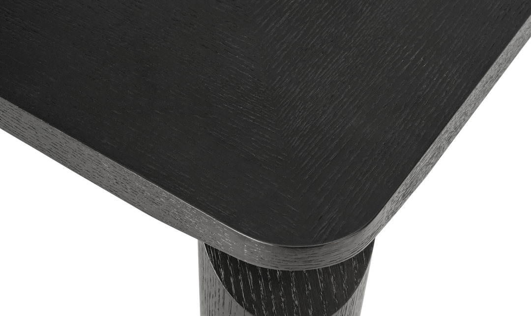 Klaussner LINEA Dining Table in Smoke Black