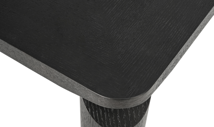 Klaussner LINEA Dining Table in Smoke Black