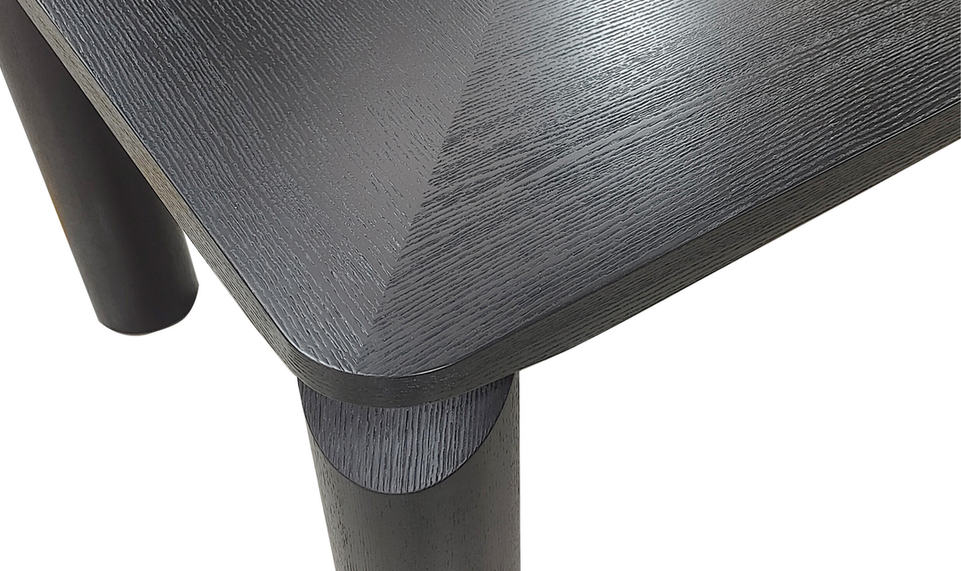 Klaussner LINEA Dining Table in Smoke Black