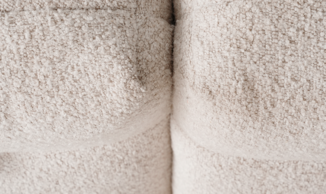 Klaussner Rilasso White Fabric Sofa