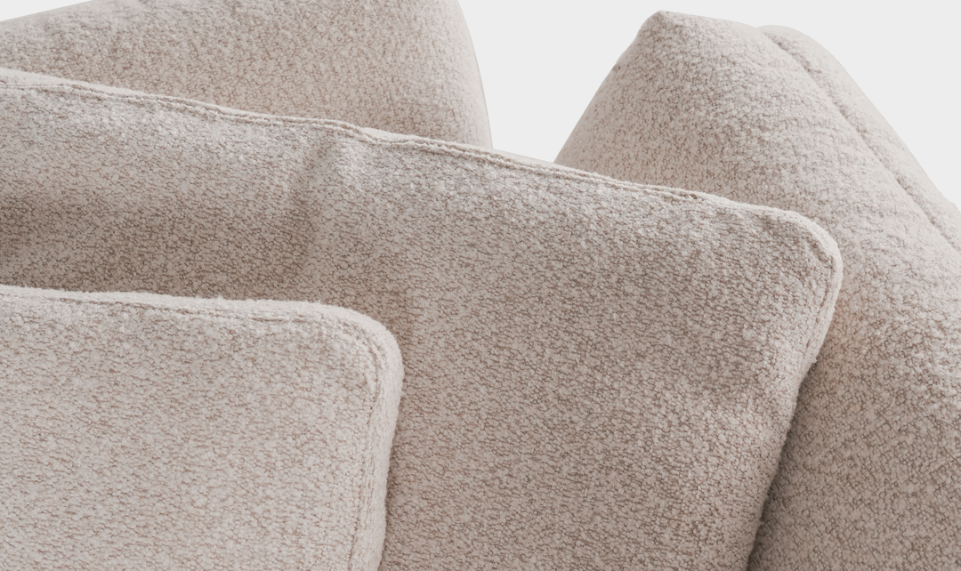 Klaussner Rilasso White Fabric Sofa