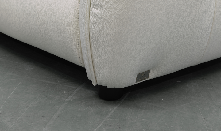 Klaussner Bravino Leather Double Power Reclining Living Room Set