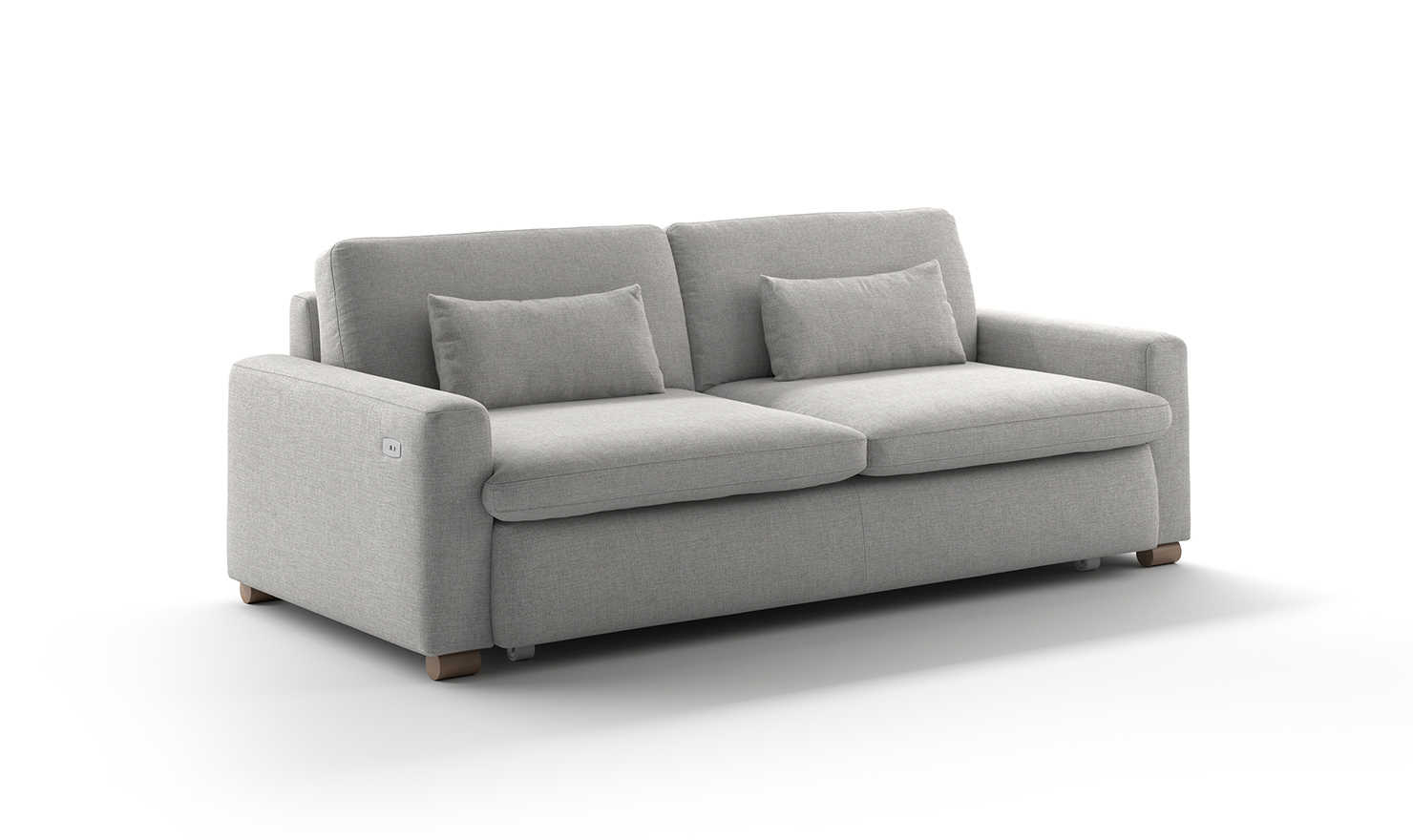 Luonto Kai Full XL Power Sleeper Sofa With Slide Function-Jennifer Furniture