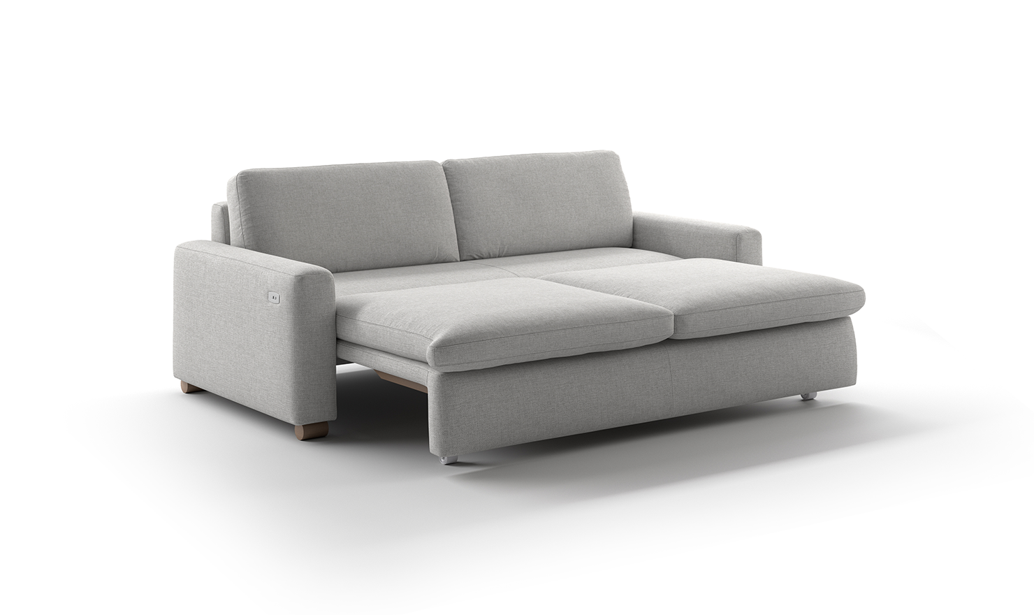 Luonto Kai Full XL Power Sleeper Sofa With Slide Function-Jennifer Furniture