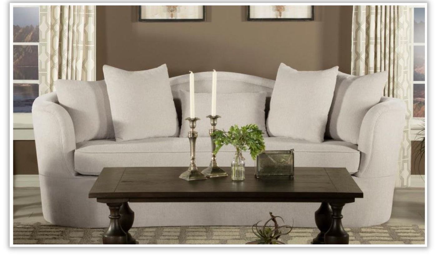 Kamilah Sofa with Curvy Design