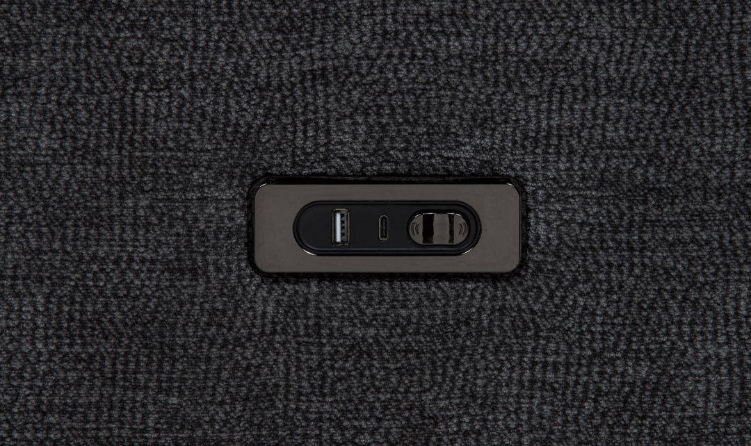 Modern Heritage Kennett Chenille Fabric Power Reclining Sofa