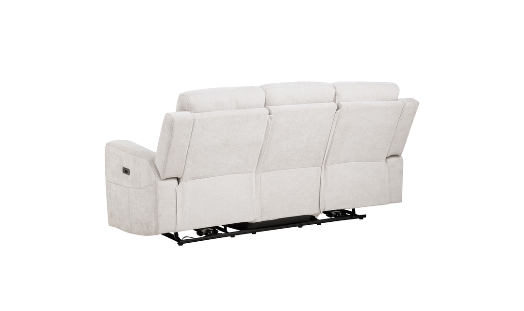 Modern Heritage Kennett Chenille Fabric Power Reclining Sofa