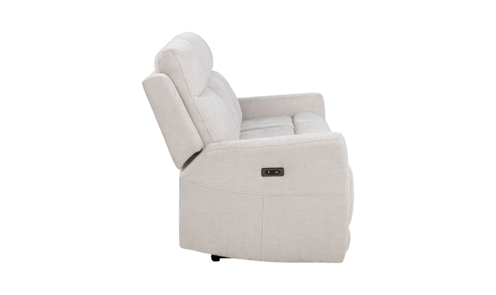 Modern Heritage Kennett Chenille Fabric Power Reclining Sofa
