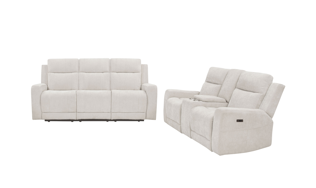Modern Heritage Kennett Fabric Power Reclining Living Room Set