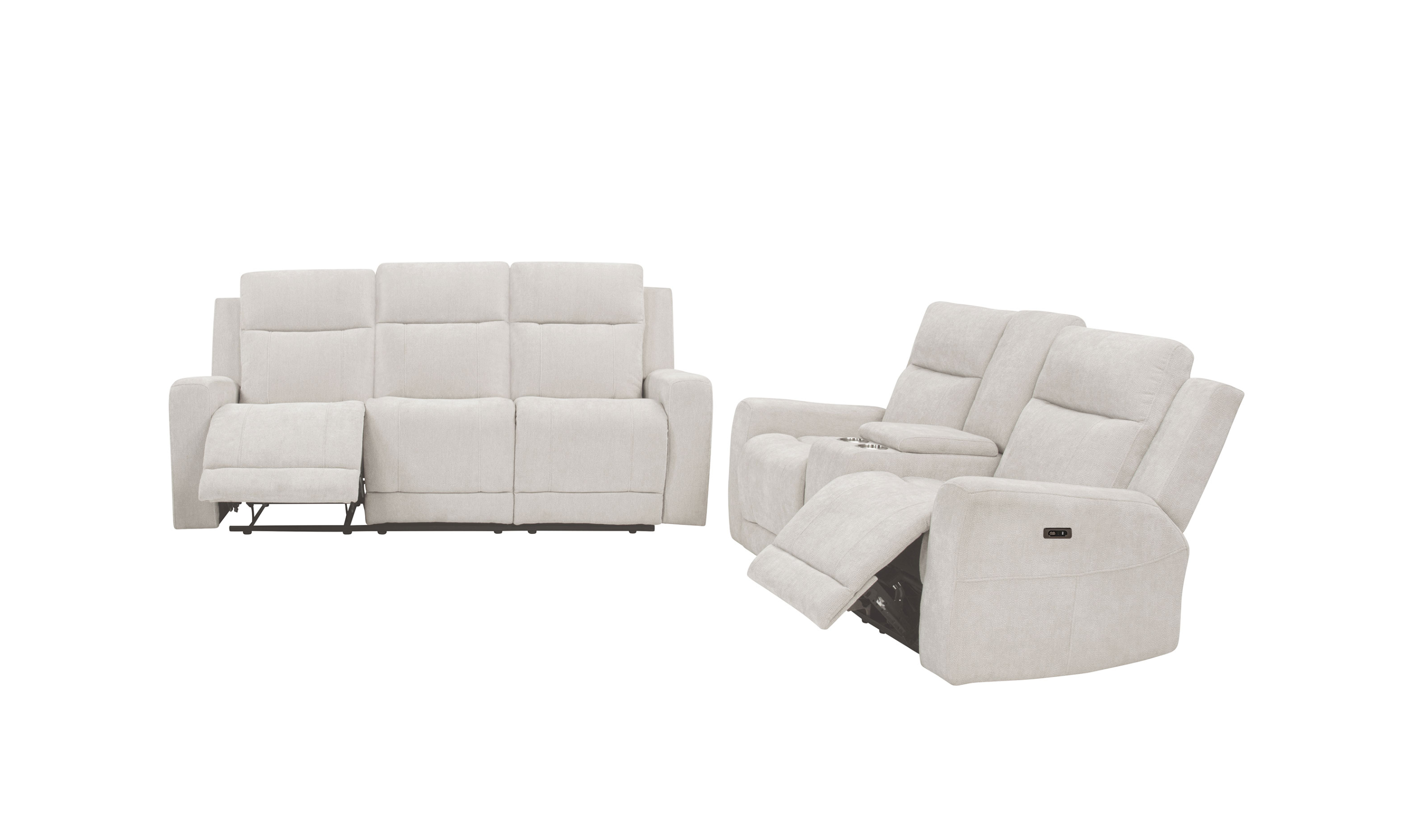 Modern Heritage Kennett Fabric Power Reclining Living Room Set