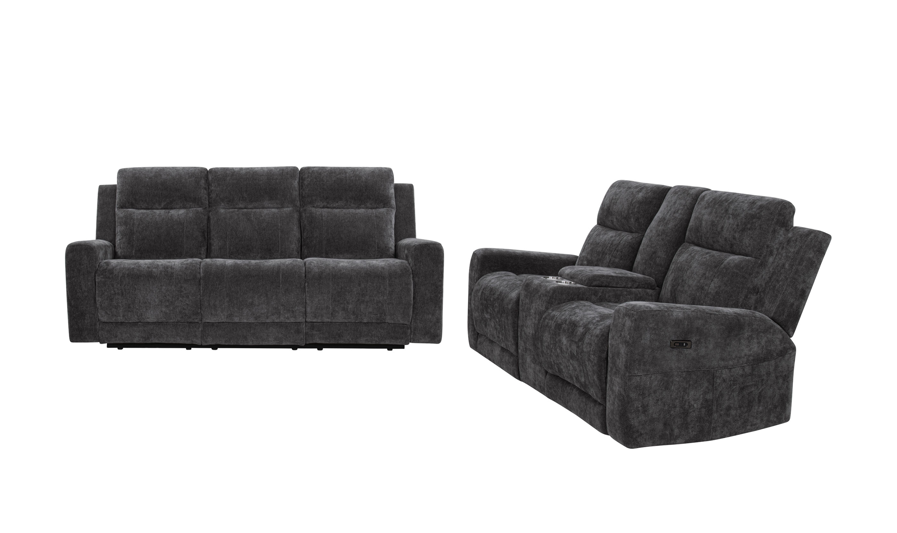Modern Heritage Kennett Fabric Power Reclining Living Room Set