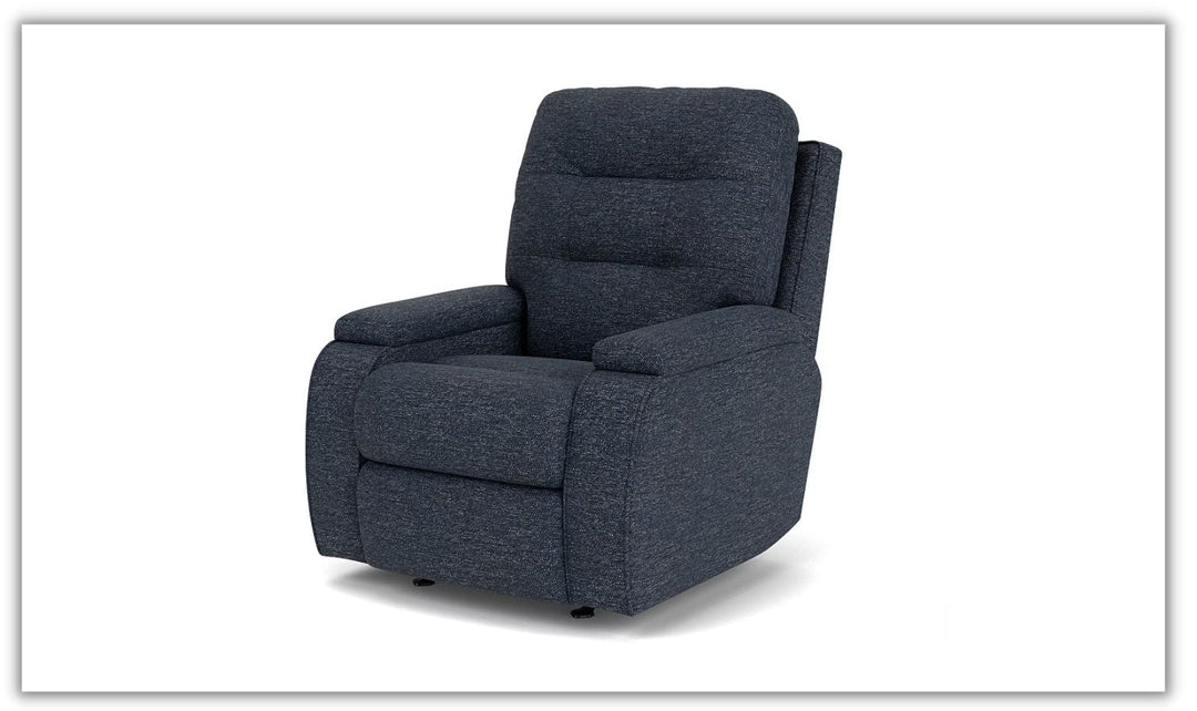 Flexsteel Kerrie Power Recliner Chair With Swivel Feature